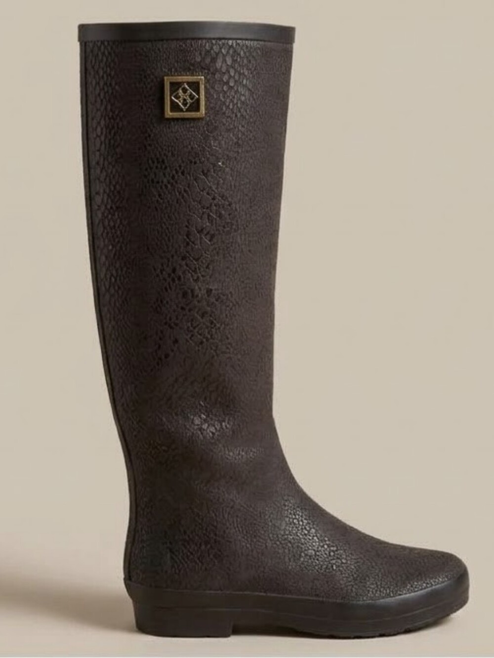 Dav Austin Tall Snake Rainboot Size 6